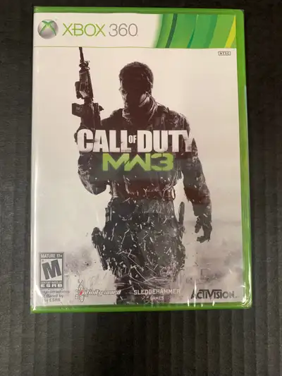 Xbox 360 COD Modern Wardare 3 (Brand New/Sealed), View more