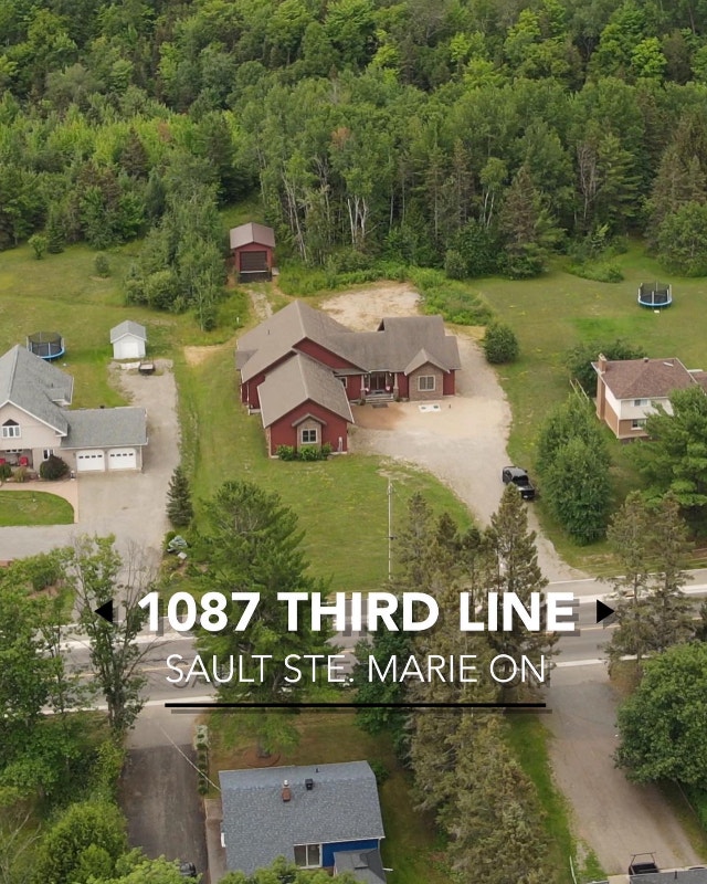 1087 Third Line East Executive Bungalow Houses for Sale Sault Ste