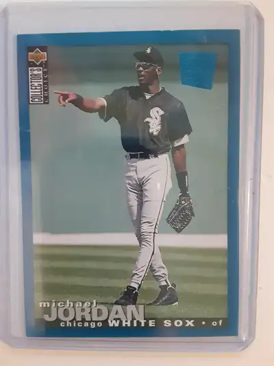 CARTES DE BASEBALL VINTAGE DE MICHAEL JORDAN WHITE-SOX, View more