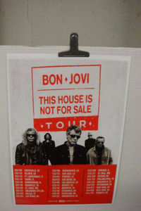 Picture/Print Bon Jovi This House Is Not For Sale Tour