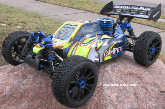 NEW RC RACE BUGGY / CAR 1/8 SCALE RC NITRO GAS POWERED 4WD RTR in Hobbies & Crafts in Kingston - Image 2