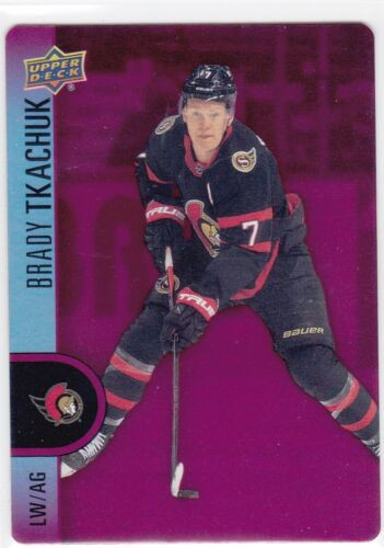 22/23 Tim Hortons Brady Tkachuk Red Parallel Senators in Arts & Collectibles in Ottawa
