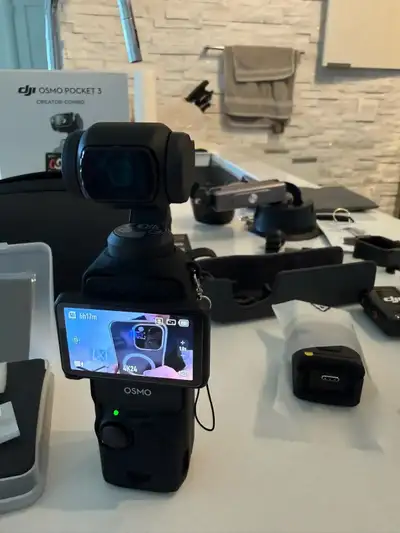DJI Osmo Pocket 3 Full Kit — bag mic card filters, View more