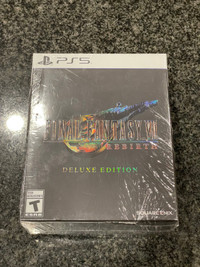 Brand New - Final Fantasy 7 Rebirth Deluxe Edition w Steelbook