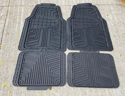 Brand New 4-Piece All-Season Rubber Floor Mat for Car/SUV/Truck, View more