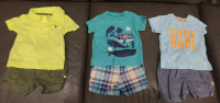 3 x Carter's Boy's Summer Outfits - Size 3 Months - ALL for $12!