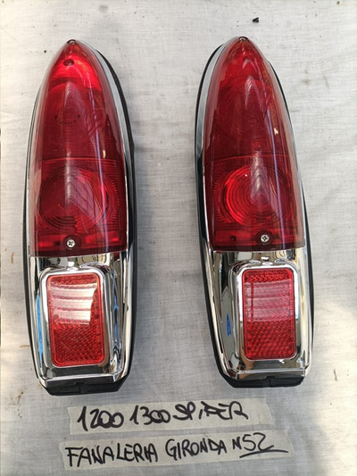 Taillights Fiat 1200 Spider, original. Price on request. More parts available. For additional inform...