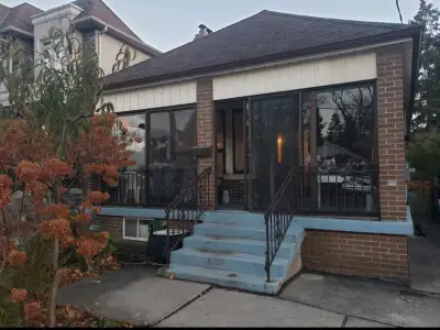 main floor 2 bedroom for rent East York