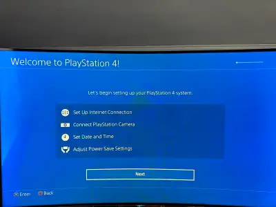 PS4 Console with Controller and HDMI Cable Factory Reset, View more