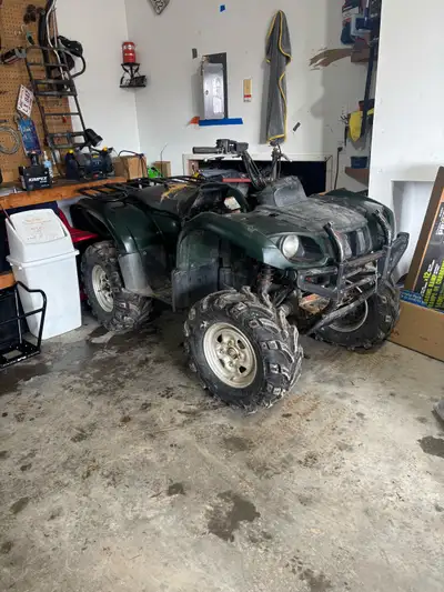 Parting out a 2002 grizzly 660. Reduced prices Tires/Rims- Sold Main Wiring harness- $100 Foot well...