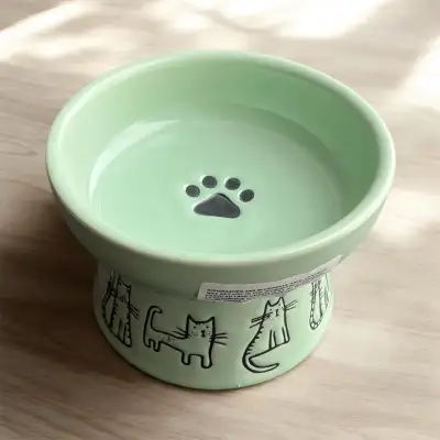 NEW Signature Housewares International Elevated Cat Food Bowl, View more