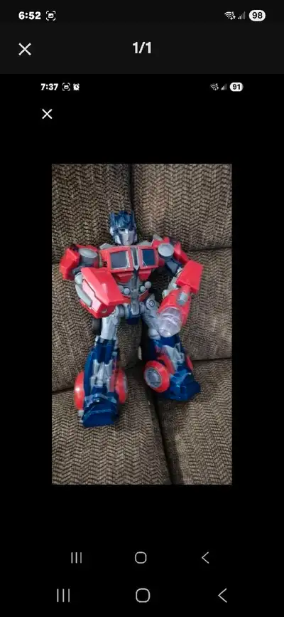 Optimus Prime Transformers Figure, View more