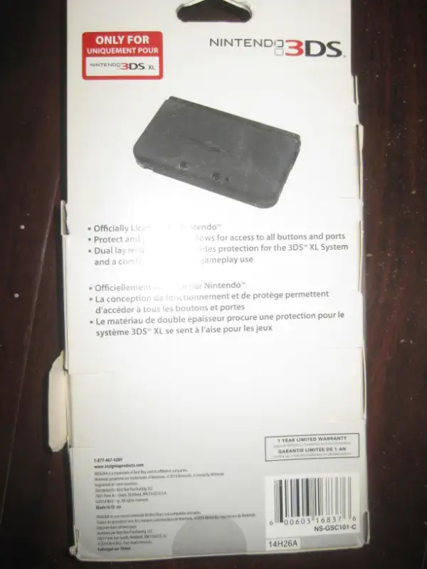 Insignia Slim Fit Case for Nintendo 3DS XL. 3DS Vault Case. in Nintendo DS in Mississauga / Peel Region - Image 4