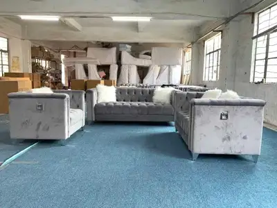 Brand new3 pcs sofa set or couches are available. , View more