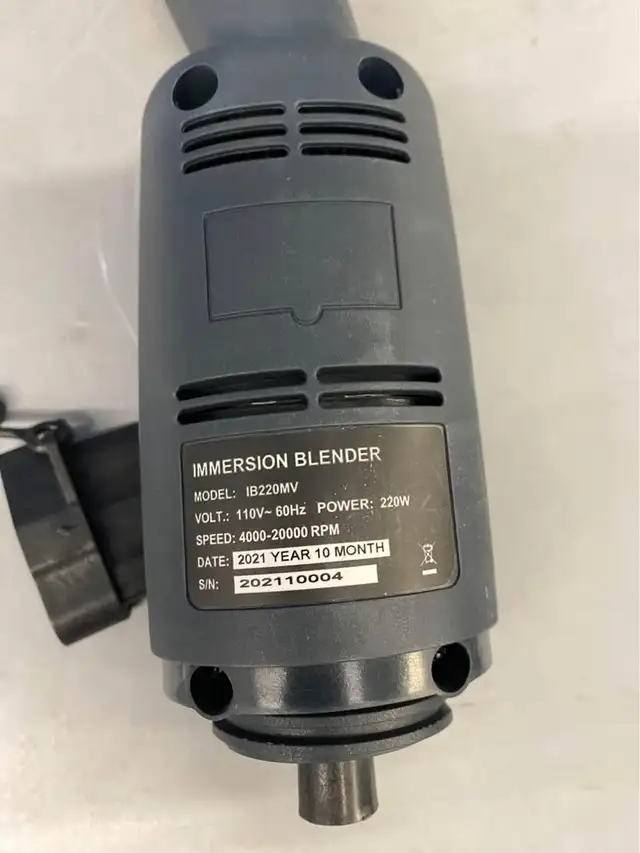 Li Bai Commercial Immersion Blender Electric Hand Mixer w 220 W in Processors, Blenders & Juicers in City of Toronto - Image 6