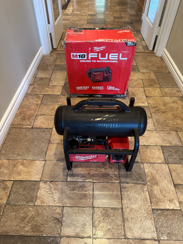 Milwaukee M18 FUEL Brushless 2 Gal. Air compressor - NEW in Power Tools in Oakville / Halton Region - Image 2