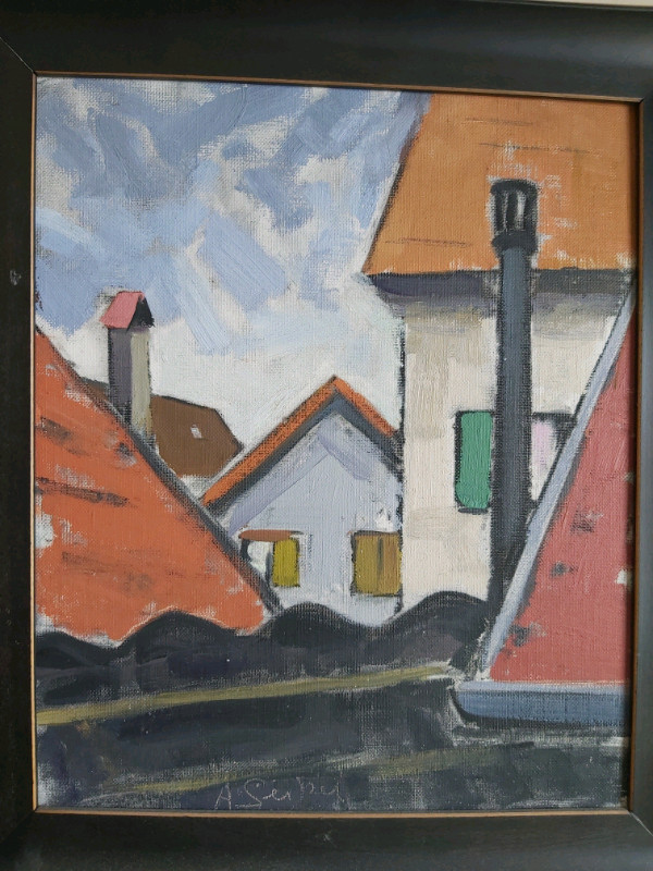 Listed French painter Andre siepel original oil painting  in Arts & Collectibles in Kingston