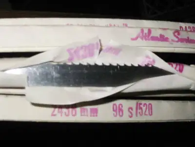 ATLANTIC HIGH-SPEED BONE-IN BUTCHER BAND SAW BLADES ~ MIXED LOT!, View more
