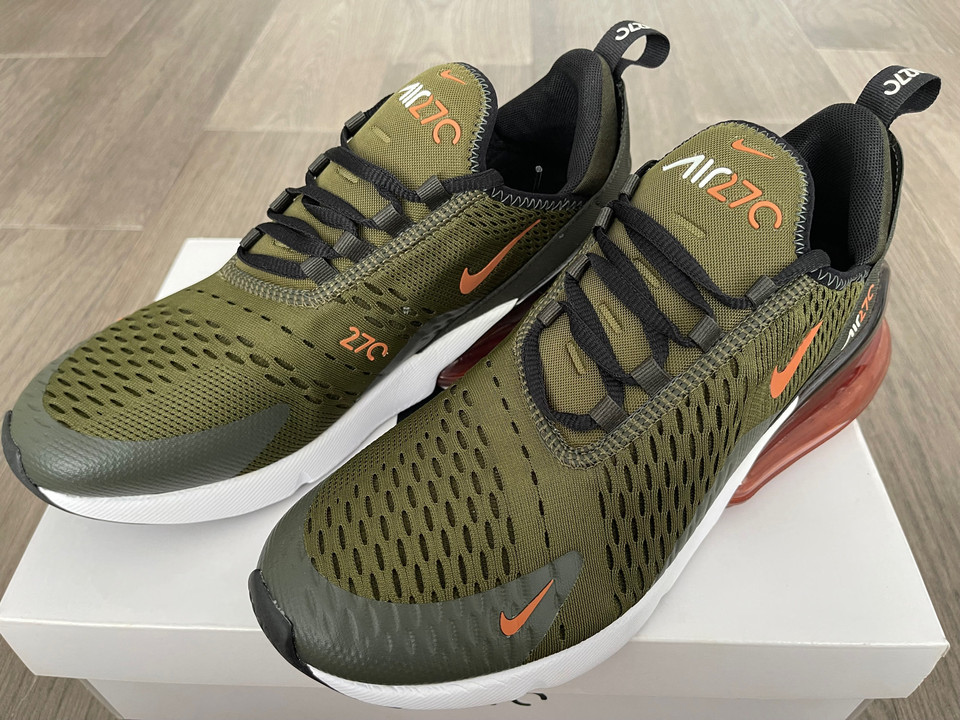 Nike air 27c olive green deals