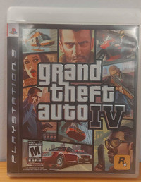 GRAND THEFT AUTO IV (Sony PlayStation 3, 2008) PS3. GTA 4. 