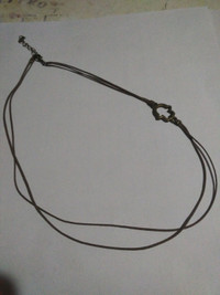 Jewelry: Hamsa necklace brown colour
