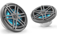 JL Audio M3-650X-S-GM-I 6-1/2" Marine Speakers With LED Lights