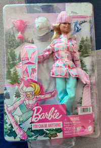 Brand new Barbie Snowboarder 