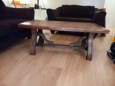 Coffee table Oak wood, View more
