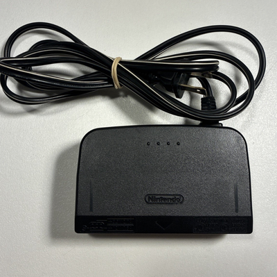OEM Official Nintendo 64 Power Supply AC Adapter DOL-002 Power Cord Tested