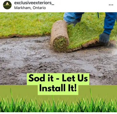SUMMER SOD SPECIAL $1.50 SQ/FT WE DO INTERLOCK ALSO BOOK NOW!!!, View more