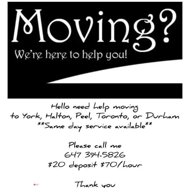 Thinking about moving we can help!65070973660803120