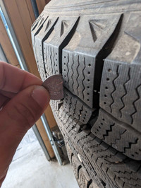 Michelin winter tires with rims 