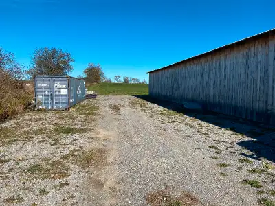 Fleet Storage. Gravel and grass. Indoor available as well.
