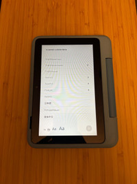 Amazon Fire 7 Tablet in childproof case
