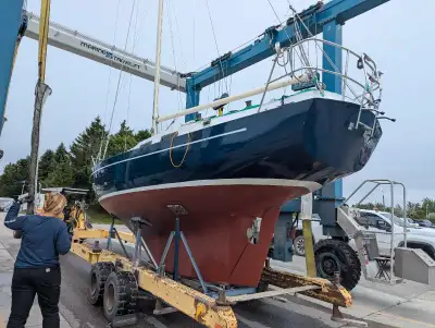 A classic full-keel cruiser with timeless lines, this Alberg 29 has undergone a comprehensive multi-...