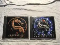 Mortal Kombat/Mortal Kombat Annihilation Soundtrack CDs