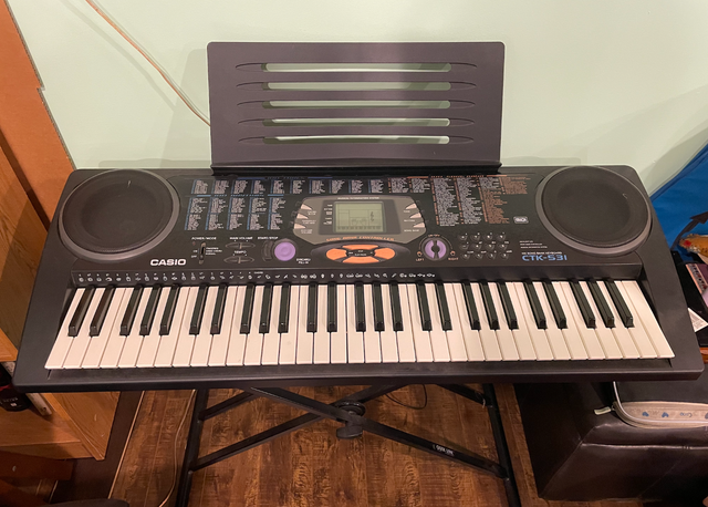 Casio CTK-531 Electronic Synthesizer Keyboard in Pianos & Keyboards in Edmonton - Image 2