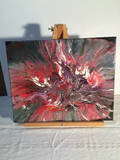 Peinture Abstraite 16''x20" !!., View more