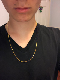 Gold filled chain