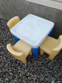 Indestructible Little Tykes Table and Chairs