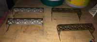 VARIOUS PARTS OF VINTAGE TABLE TOP HOCKEY GAMES - NETS PUCKS ETC