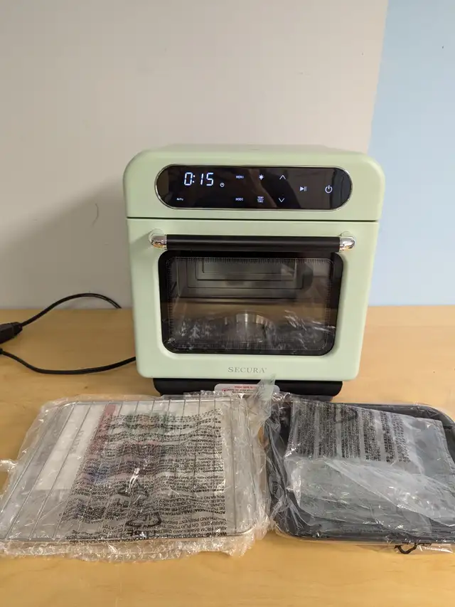 Compact 13 Qt Convection Air Fryer & Steam Oven – Multifunctiona in Heaters, Humidifiers & Dehumidifiers in Mississauga / Peel Region - Image 3