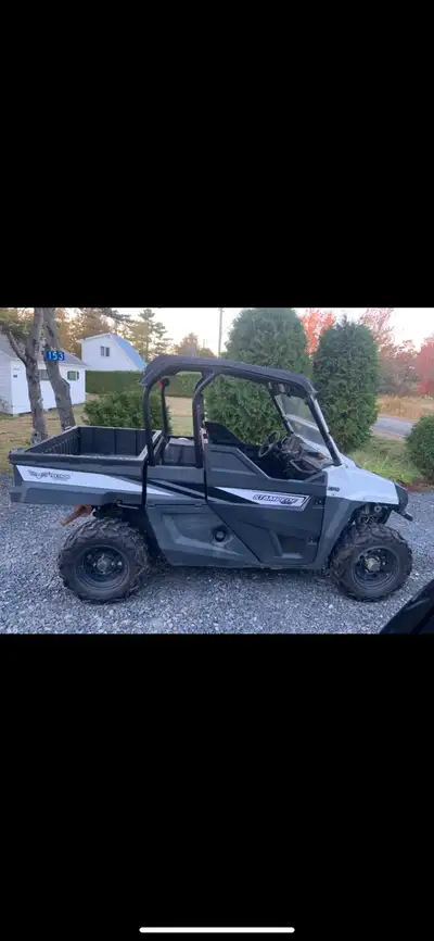 Looking to sell my 2017 Textron Stampede 900 Drives excellent 3300km Barely used Winch, roof and win...