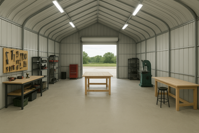 Looking for a strong, affordable building solution? Integra Steel Buildings offers pre-engineered Ea...