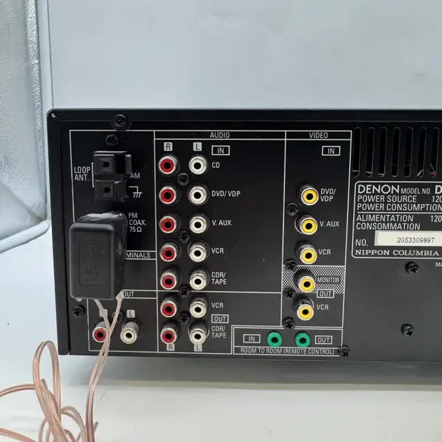 Vintage 1990s Denon DRA-295 Stereo Receiver Amplifier Hi-Fi Test in Stereo Systems & Home Theatre in City of Toronto - Image 7