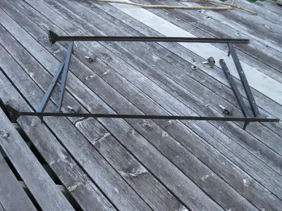Metal Bed Frames Single, Double, Queen, Wheels $75 Richmond Hill, View more