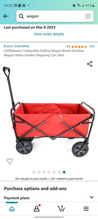Wagon - Collapsible Folding