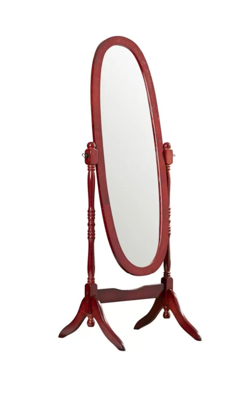Full length freestanding swivel Mirror, traditional, mahogany in Home Décor & Accents in Oshawa / Durham Region