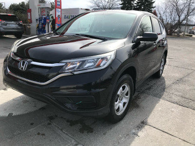 Honda CRV 2016 low mileage Canadian tire’s safety 