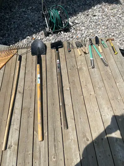 assorted Garden tools, View more